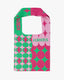 Knitted Bag #1 Summer Green and Pink
