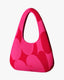 Knitted Bag #3 Red and Pink