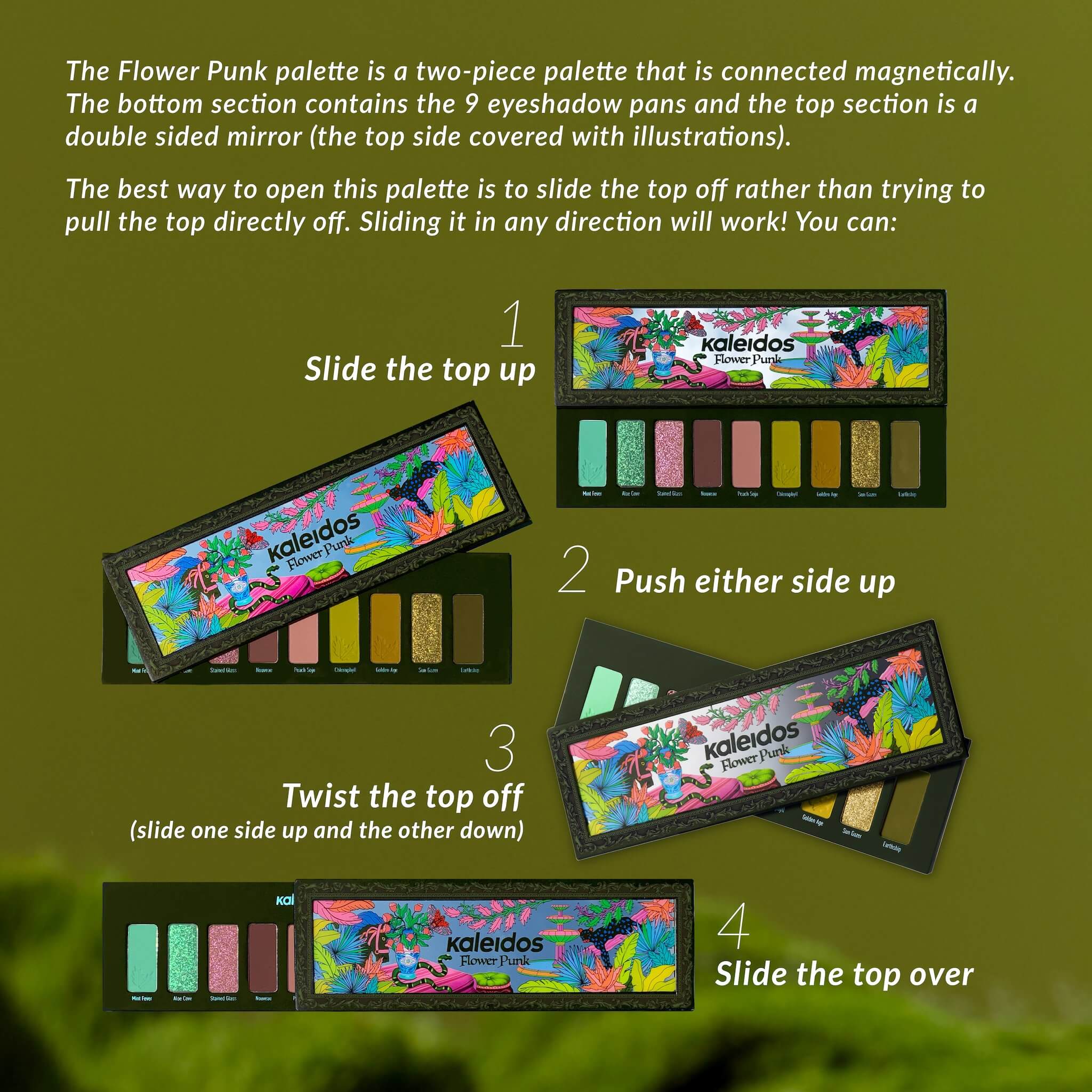 Kaleidos The Flower Punk Palette& offers Lip Mask