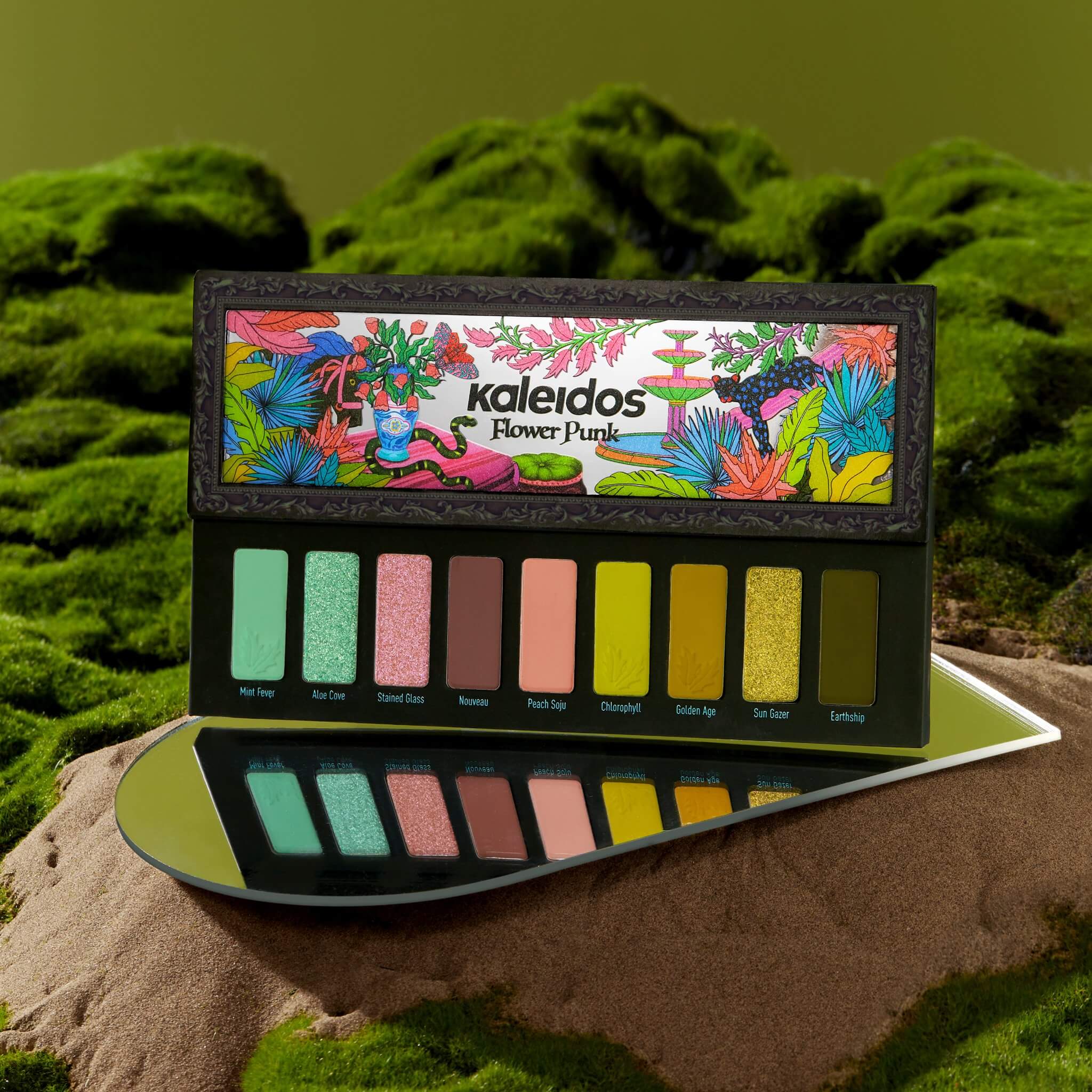 Kaleidos Flower 2024 Punk Eyeshadow Palette